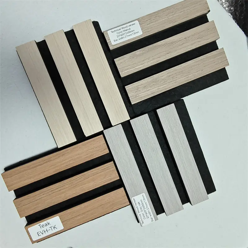Panneau de latte acoustique