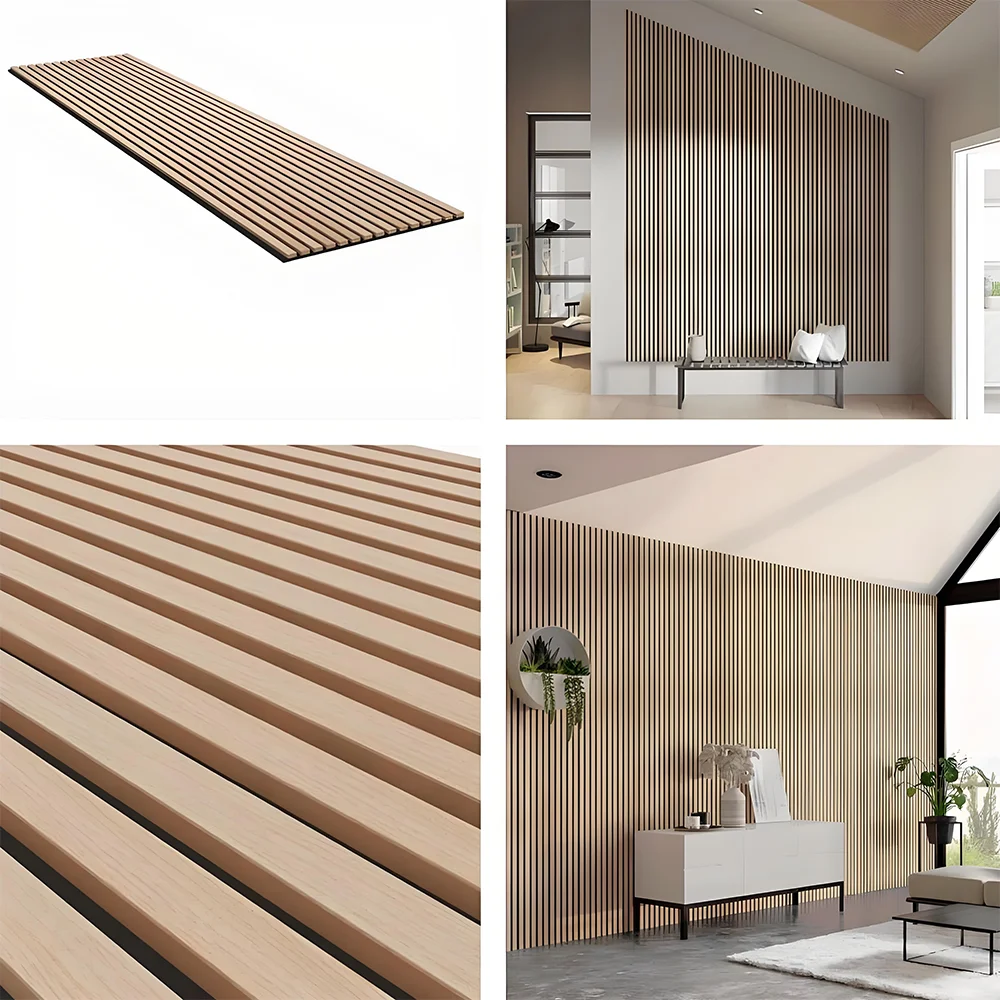 Acoustic Slat Wood Panel