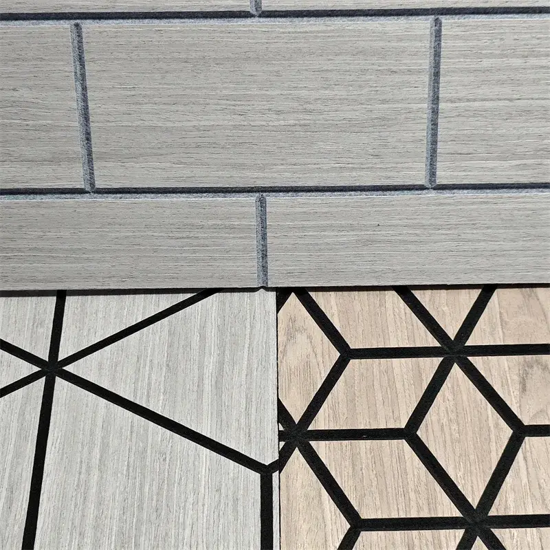 Panneau mural acoustique en placage en bois
